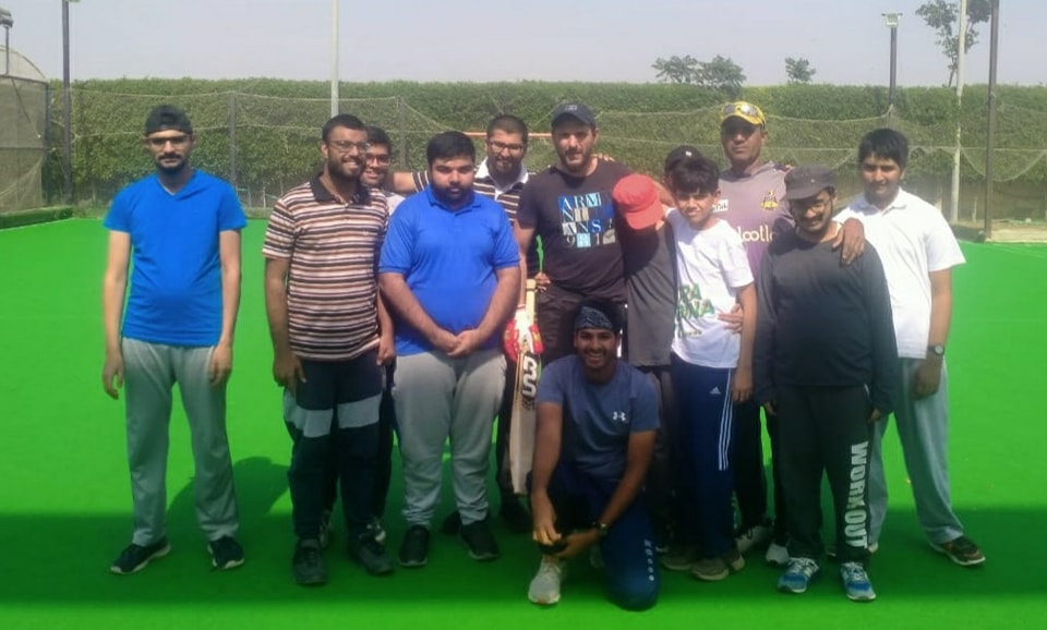 IBP Students with Shahid Afridi